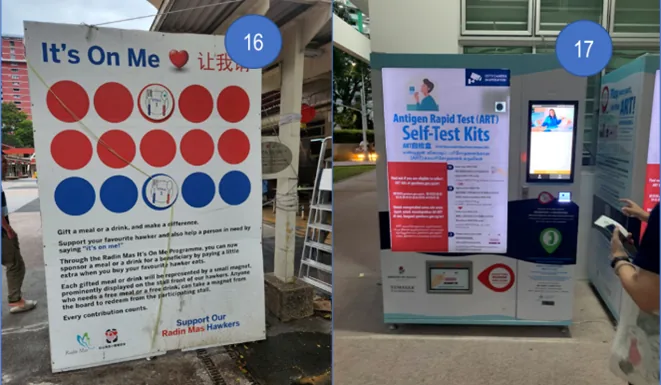 It’s great to give it back. «It’s On Me» initiative (16). allows paying for someone’s meals. Upon payment, a stall